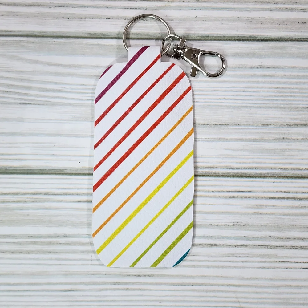 Colorful Patterned Keychain Set - Picture 4 of 7